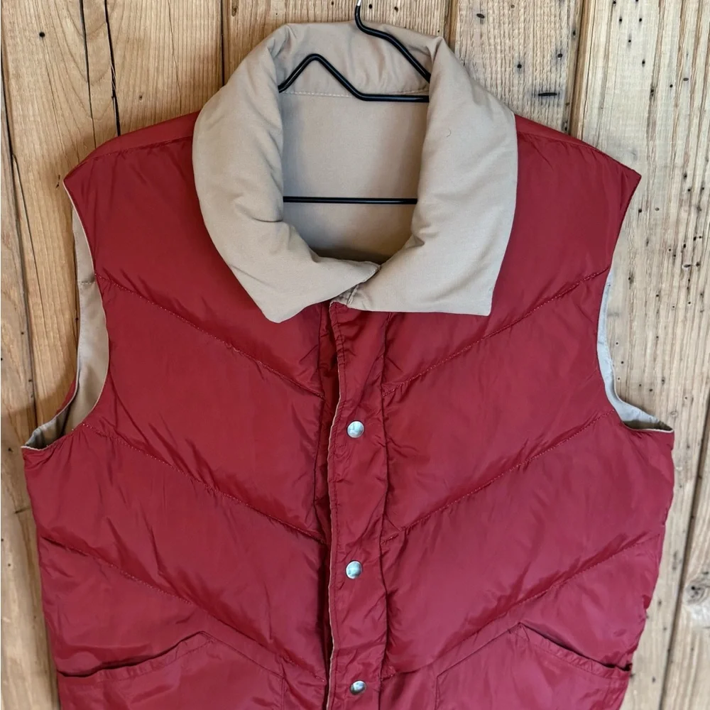 Vintage Penfield Puffer Vest Mens Large Down & Feather 80/20 reversible - Picture 12 of 13